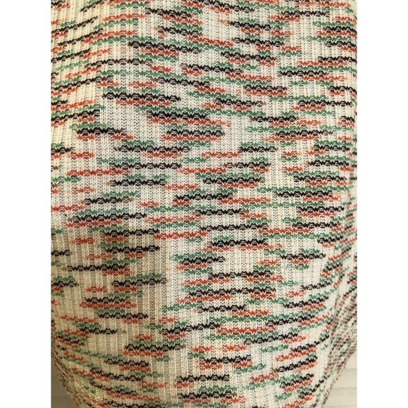 CODE X MODE Space Dye Sweater Top Womens Sz XS Knit Long Sleeve Multi Color - Picture 8 of 8